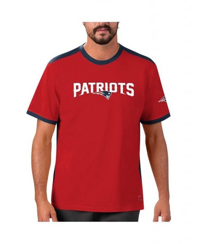 Men's Red, Navy New England Patriots Mesh Back T-shirt $19.68 T-Shirts