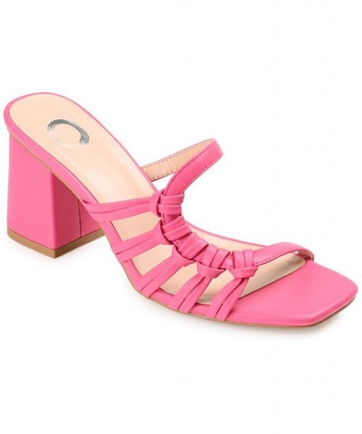 Women's Emory Dress Sandals Pink $43.70 Shoes