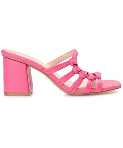 Women's Emory Dress Sandals Pink $43.70 Shoes