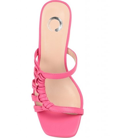 Women's Emory Dress Sandals Pink $43.70 Shoes