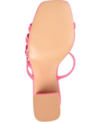 Women's Emory Dress Sandals Pink $43.70 Shoes