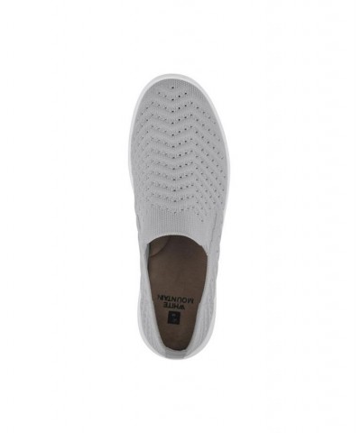 Women's Courage Slip-On Sneakers Gray $31.74 Shoes