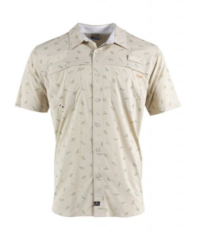 Men's Fish N Lures Performance Woven Short Sleeve Shirt $33.44 Shirts