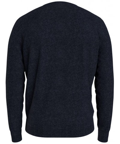 Men's Button-Front Signature Cardigan Sweater Blue $28.44 Sweaters