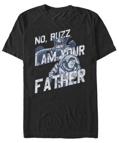 Men's Zerg Father Short Sleeve Crew T-shirt Black $17.84 T-Shirts