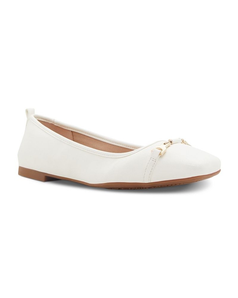 Ballad Ballet Flats White $35.70 Shoes