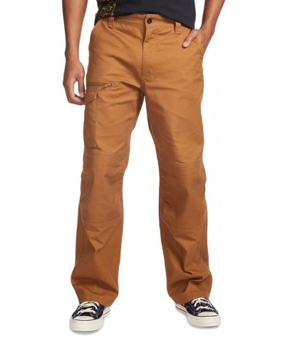 Men's Canvas Cargo Utility Pants Gold $22.28 Pants