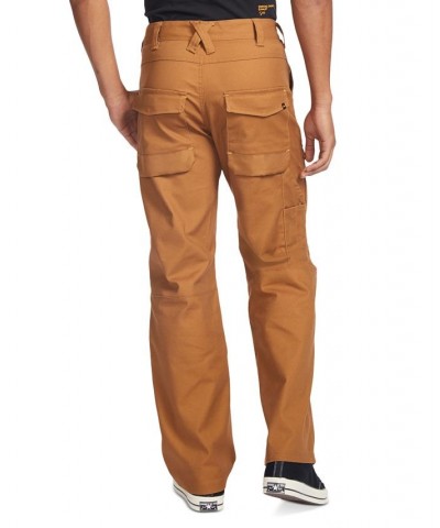 Men's Canvas Cargo Utility Pants Gold $22.28 Pants