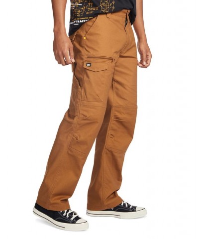 Men's Canvas Cargo Utility Pants Gold $22.28 Pants