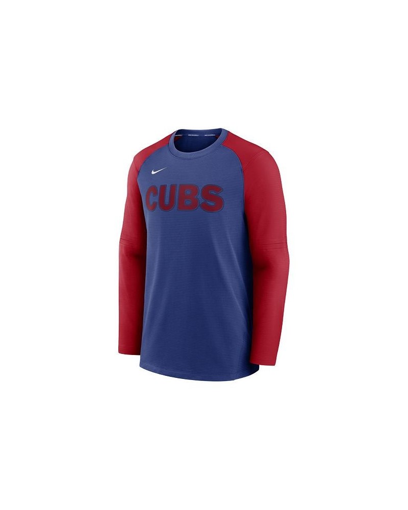 Men's Chicago Cubs Authentic Collection Pre-Game Crew Sweatshirt $48.59 Sweatshirt