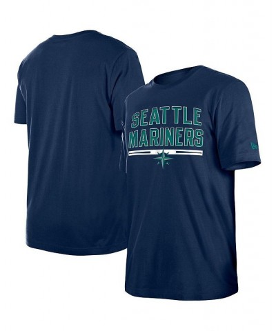 Men's Navy Seattle Mariners Batting Practice T-shirt $19.20 T-Shirts