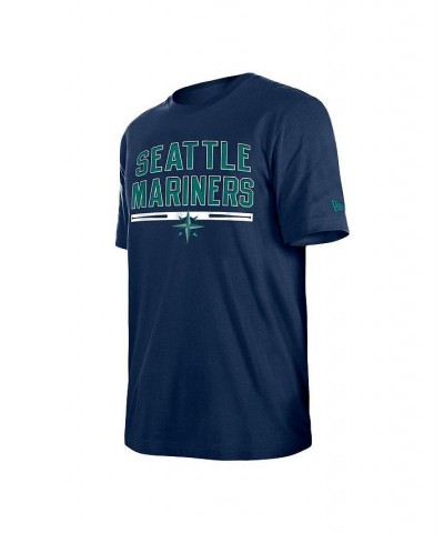 Men's Navy Seattle Mariners Batting Practice T-shirt $19.20 T-Shirts