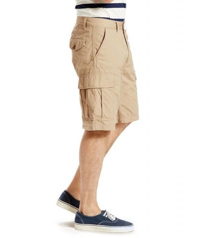 Men's Big and Tall Loose Fit Carrier Cargo Shorts Tan/Beige $27.49 Shorts