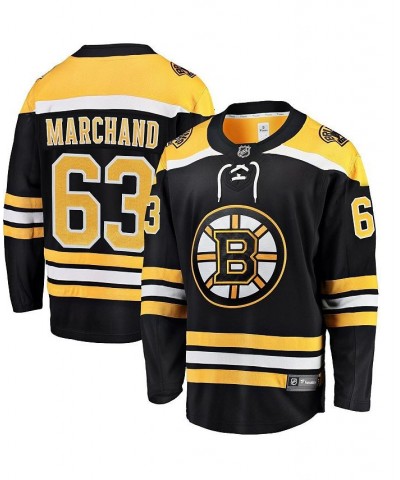 Men's Brad Marchand Black Boston Bruins Breakaway Player Jersey $86.95 Jersey