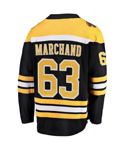 Men's Brad Marchand Black Boston Bruins Breakaway Player Jersey $86.95 Jersey