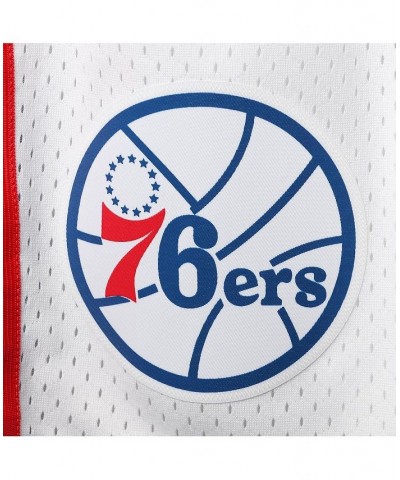 Men's White Philadelphia 76ers 1996-97 Hardwood Classics Swingman Shorts $44.10 Shorts