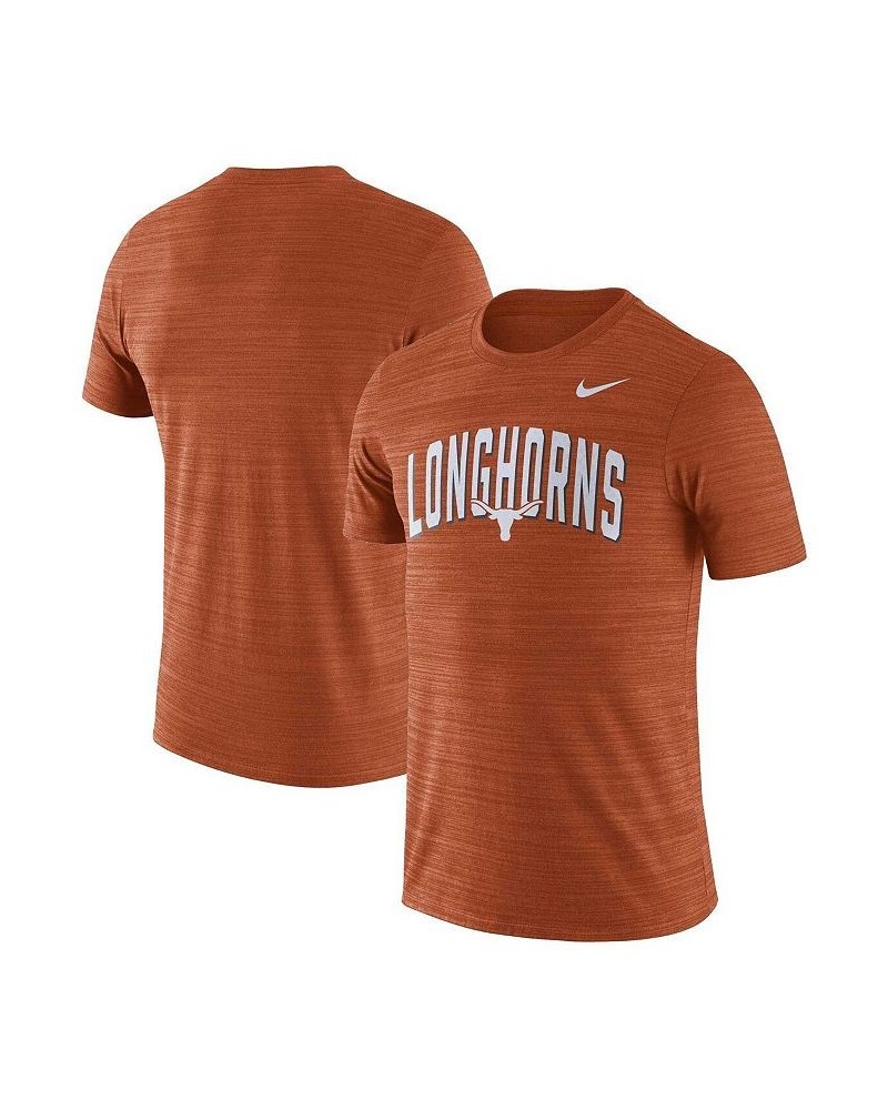 Men's Texas Orange Texas Longhorns 2022 Game Day Sideline Velocity Performance T-shirt $21.00 T-Shirts