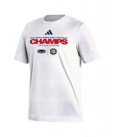 Men's White FAU Owls 2023 NCAA Men's Basketball Tournament March Madness Final Four Regional Champions Locker Room T-shirt $2...