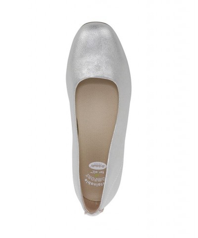 Women's Wexley Flats Gray $40.50 Shoes