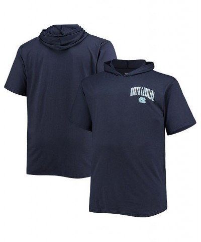 Men's Navy North Carolina Tar Heels Big and Tall Team Hoodie T-shirt $24.50 T-Shirts