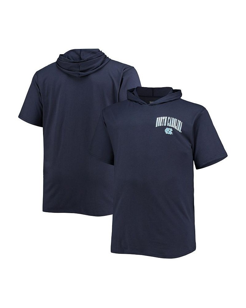 Men's Navy North Carolina Tar Heels Big and Tall Team Hoodie T-shirt $24.50 T-Shirts