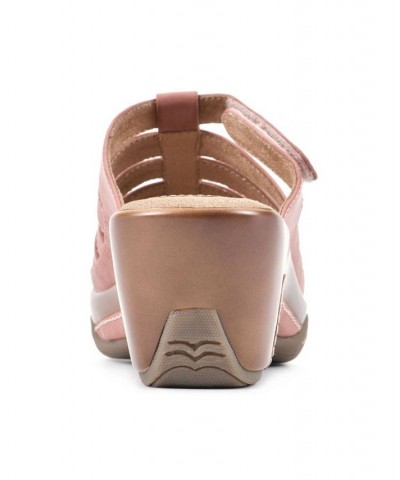 Women's Valencia Clog Sandals PD05 $38.71 Shoes