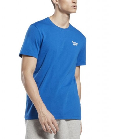 Men's Identity Classic Logo Graphic T-Shirt Vector Blue $12.65 T-Shirts