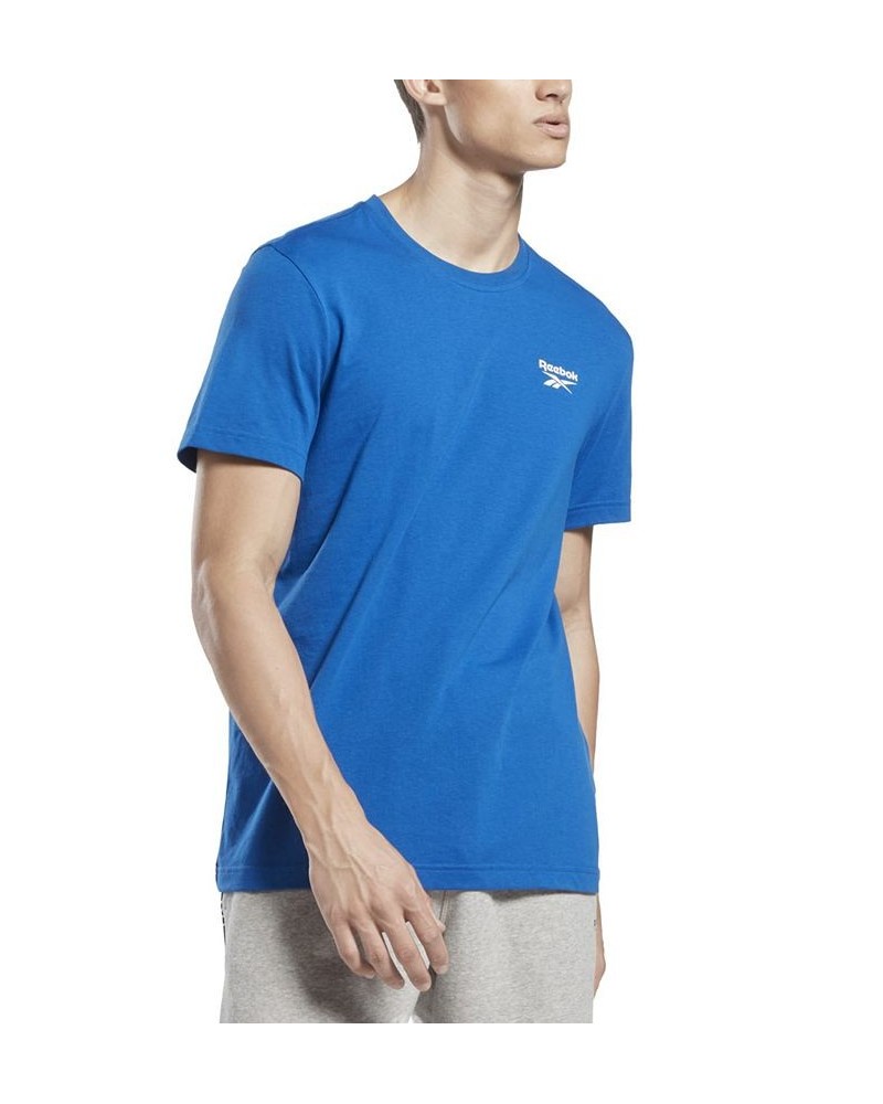 Men's Identity Classic Logo Graphic T-Shirt Vector Blue $12.65 T-Shirts