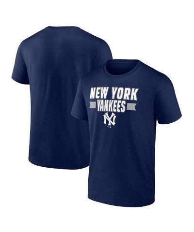 Men's Branded Navy New York Yankees Close Victory T-shirt $23.59 T-Shirts