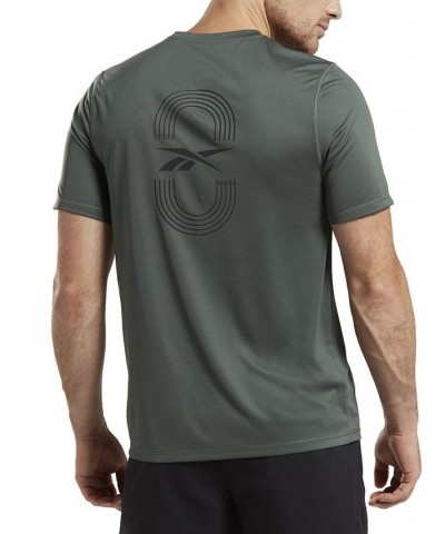 Men's Speedwick Crewneck Running T-Shirt Green $18.00 T-Shirts