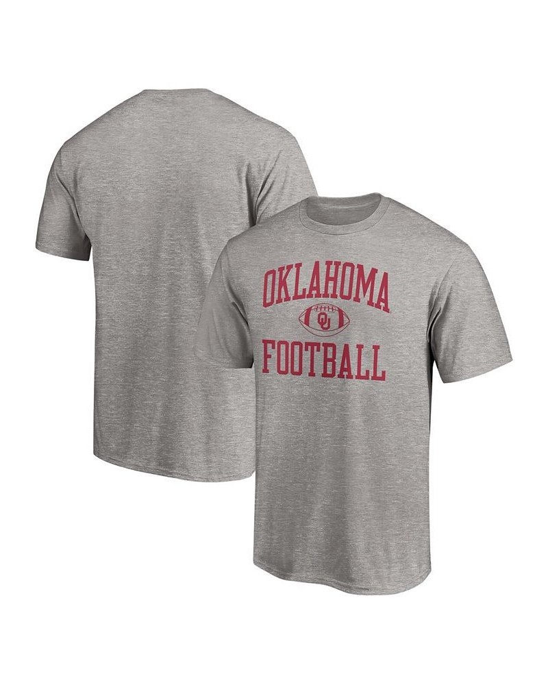 Men's Heather Gray Oklahoma Sooners First Sprint Team T-shirt $19.59 T-Shirts