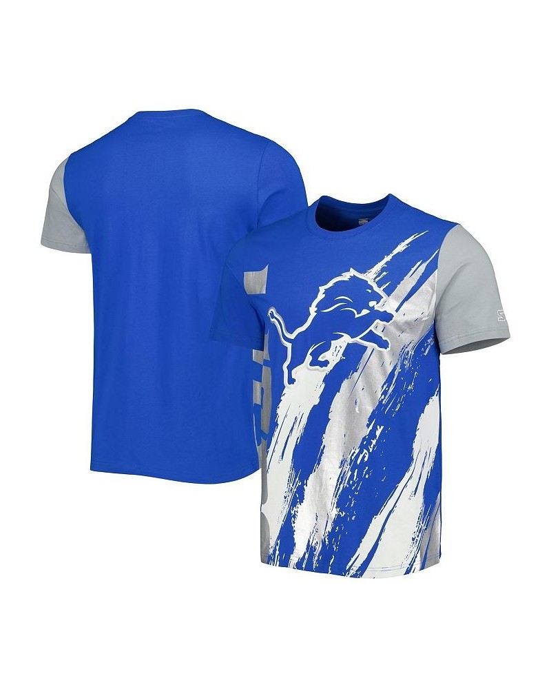 Men's Blue Detroit Lions Extreme Defender T-shirt $28.42 T-Shirts