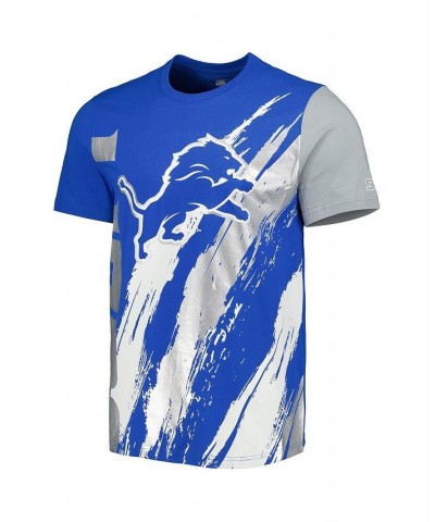 Men's Blue Detroit Lions Extreme Defender T-shirt $28.42 T-Shirts