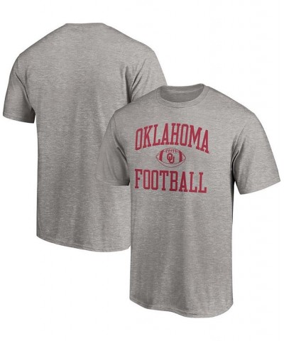 Men's Heather Gray Oklahoma Sooners First Sprint Team T-shirt $19.59 T-Shirts