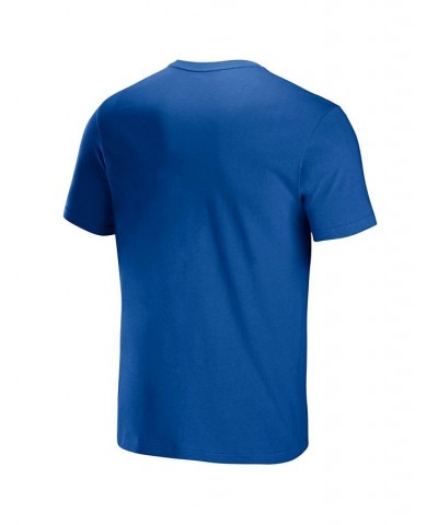 Men's NFL X Staple Royal Buffalo Bills Lockup Logo Short Sleeve T-shirt $18.55 T-Shirts