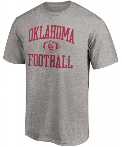 Men's Heather Gray Oklahoma Sooners First Sprint Team T-shirt $19.59 T-Shirts