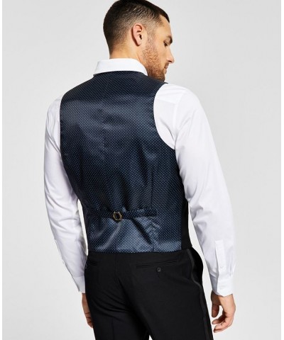 Men's Classic-Fit Stretch Black Tuxedo Vest Black $24.74 Vests