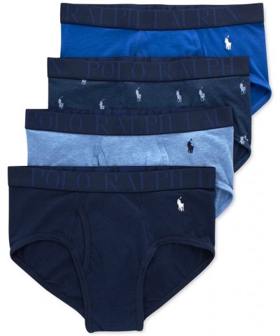 Men's Classic Stretch 4-Pk. Briefs Polo Black/Andover Heather/Charcoal Heather/Polo Black $23.65 Underwear