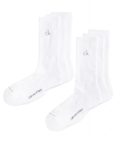 Men's Athletic Performance Crew Socks 6-Pack PD03 $12.20 Socks