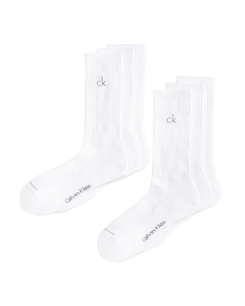 Men's Athletic Performance Crew Socks 6-Pack PD03 $12.20 Socks