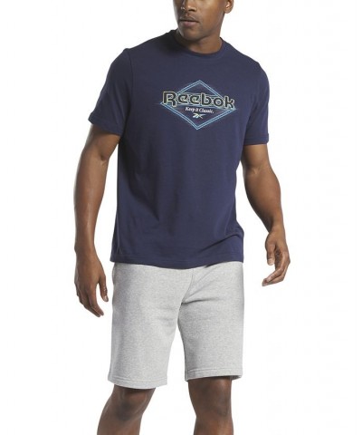 Men's Keep It Classic Logo T-Shirt Blue $15.53 T-Shirts