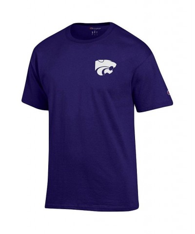 Men's Purple Kansas State Wildcats Stack 2-Hit T-shirt $20.25 T-Shirts