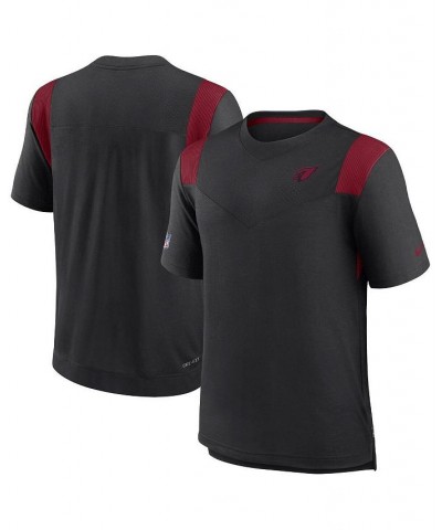 Men's Black Arizona Cardinals Sideline Tonal Logo Performance Player T-shirt $30.79 T-Shirts