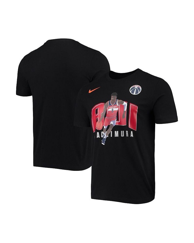 Men's Rui Hachimura Black Washington Wizards Hero Performance T-shirt $20.87 T-Shirts