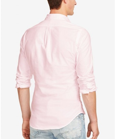 Slim-Fit Stretch-Oxford Shirt Pink $55.35 Shirts