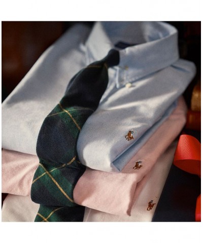 Slim-Fit Stretch-Oxford Shirt Pink $55.35 Shirts