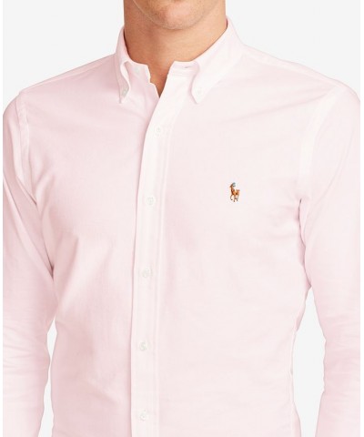 Slim-Fit Stretch-Oxford Shirt Pink $55.35 Shirts