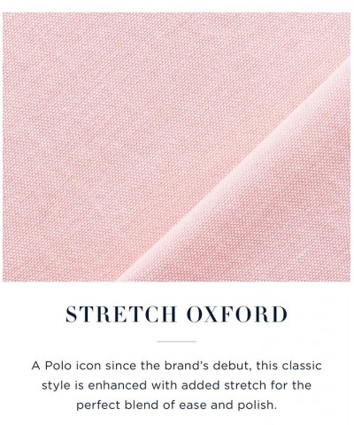 Slim-Fit Stretch-Oxford Shirt Pink $55.35 Shirts