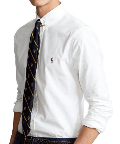 Slim-Fit Stretch-Oxford Shirt Pink $55.35 Shirts