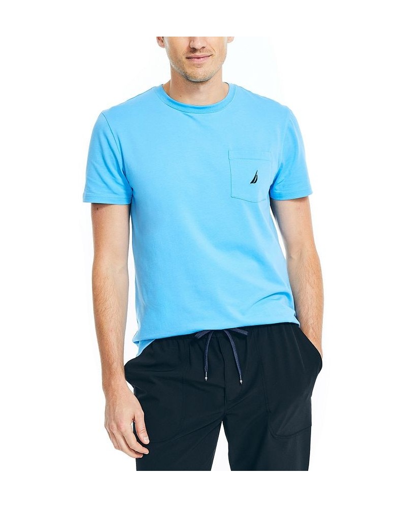 Men's Classic-Fit Solid Crew Neck Pocket T-Shirt PD09 $14.96 T-Shirts